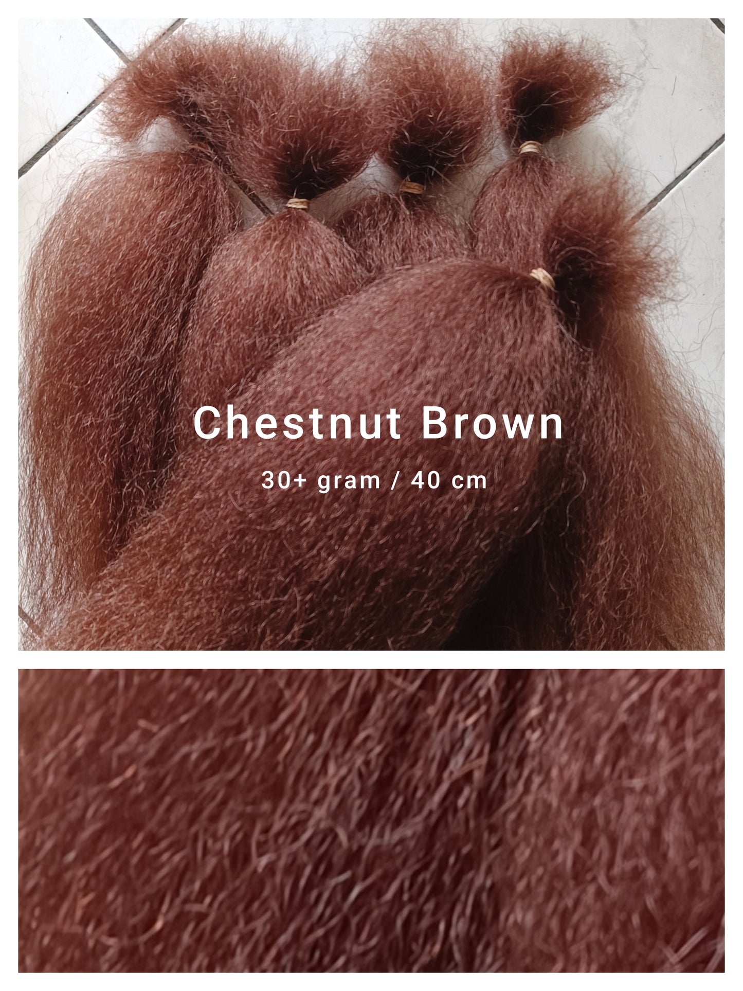 Light Chestnut Yak hair