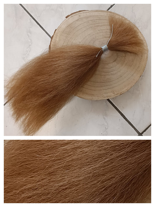 Yak tail Caramel blond 12"-14"