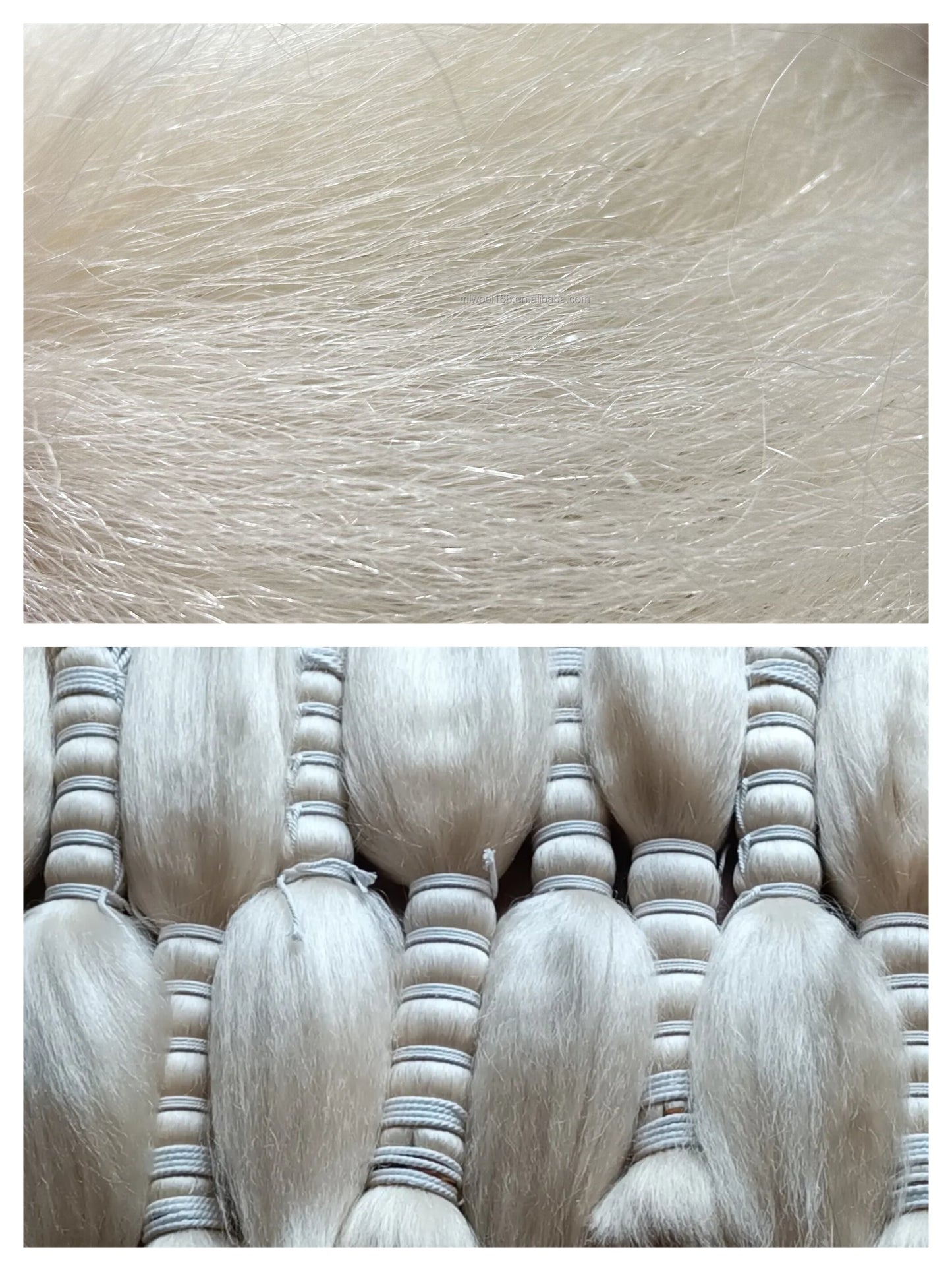 Yak Tail White 20"
