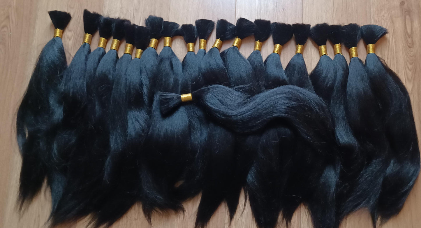 Yak Hair black straight