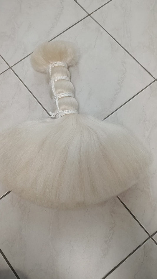 Yak Tail Hair Double drawn 16"/ 40cm